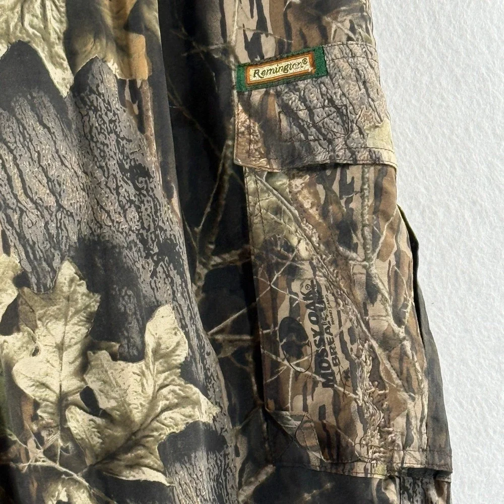 Remington Cargo Pants Mens Large Mossy Oak Break Up Camo Gorpcore Hunting Camp
